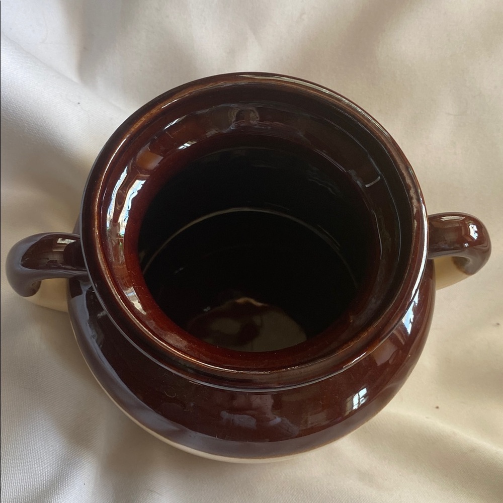 McCoy Bean Pot Cookie Jar 1 ½ Quart. Vintage 1970’s - Picture 3 of 6